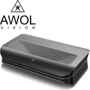 AWOL VISION LTV-2500 4K UHD Ultra Short Throw Triple Laser Projector Active 3D