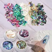 1 Box Shell Paper Abalone Flake Slice Shiny Sequins Fragment DIY Nail Art Decor