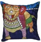 Abstract Dog Art Nordic Premium Throw Pillowcase 45cm Cushion cover w Insert