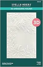 Spellbinders Holiday Floral Swag