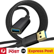 USB Extension Data Cable USB 3.0 Male to Female Adpter Cord For PC Laptop Camera