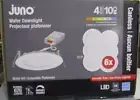 Juno WF4 4" Ultra Slim Canless LED Recessed Light, Selectable CCT (6-Pack)