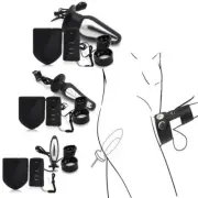 Electric Remote Control Shock E-Stim Pulse Therapy 3 Size Plug Ring Device-