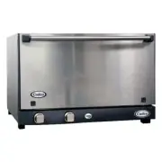 Cadco OV-013SS Single-Deck Electric Convection Oven w/ Manual Controls, Half ...