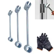 Hinge Gap Adjusting Wrench, Door Hinge Repair Spanner, Adjustable Wrench Tool...