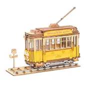 Rolife Tramcar Model 3D Puzzle Toys For Children Kids Ad Puzzles
