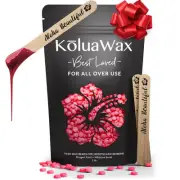 16 Ounce Hard Wax Beads For Smooth Gentle Hair Removal With Applicator Sticks