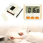 Digital Alarm Magnetic Count-Down Cooking Timer Clock LCD Kitchen Bath Shower