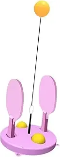 Pong Balls Paddles Set Table Tennis Training Set Practice Ball Portable with Racket and Balls Soft Shaft Equipment