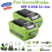 FOR Greenwork Batterie 40V tondeuse GreenWorks G-MAX 29462 G40LM45 G40AB AU
