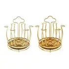 Cup Drying Rack Stand Glass Tumbler Organizer for Cabinet Countertop Kitchen
