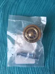 New Brainerd 1-5/16" Brass Target Round Knob/Lancaster P635BCW-LAN-C W/ Hardware