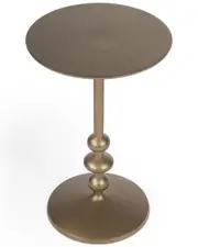 Butler Specialty Company Zora Iron Pedestal Accent Table