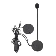 Upgraded Helmets Headset with Boom Mic Motorbike Helmets Speaker with Microphone