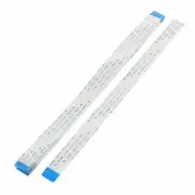 B Type 10Pcs 0.5mm Pitch 24 Pin AWM 20624 80C 60V VW-1 FFC Cable 200mm
