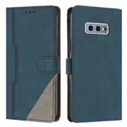 Clasp Case with Flip Wallet Stand Function Cover for Samsung S10E - Red