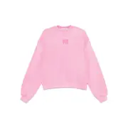 [Alexander Wang T] Alexander Wang T Logo-embossed Sweatshirt XS PINK