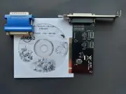 RANDEC FOKSS4th TIME Software+Aladdin HASP LPT Port HASP4 TIME Security Key+Card