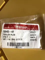 Ace Glass 5845-47 Teflon Plug #15 THD