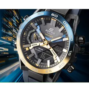 CASIO卡西歐 EDIFICE  獨特懸吊設計 高效能賽車錶 ECB-2000NP-1A