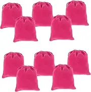 Healvian 10pcs Small Velvet Drawstring Bags Elegant Flannel Storage Pouches for Jewelry Coins Keys Travel Versatile Compact Lightweight Design for Daily Use for Women and Men
