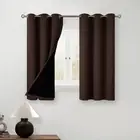 Short 100% Blackout Curtains for Bedroom, Thermal Insulated Energy Efficiency...