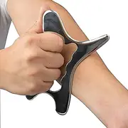 Stainless Gua Sha Tools Steel Scraping Massage Tool IASTM Massage Tools for Relaxing Soft Tissue, Reduce Head, Neck, Back Pain