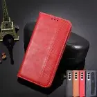 For Samsung Galaxy Z Fold 6 5 4 3 Leather Magnetic Flip Wallet Case+Pen Holder