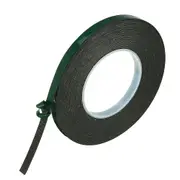 2Set 10m Double Sided Adhesive Tape Black Foam Sticker 10mm Width for Car Home Outdoor Fixed