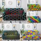 3D Print Sofa Covers for Living Room Elastic Couch Cover Slipcovers 1-4 Seater