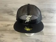 Fear of God New Era 59Fifty Fitted Black Baseball Hat 7 1/2 Mesh Essentials