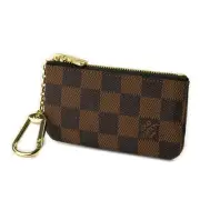 Louis Vuitton Key Case Louis Vuitton Damier Pochette Cle N62658 Unisex DarkBrown