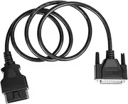 OBD2 Male to DB25 Male Connection Extension Cable OBD to DB25 Adapter Cable