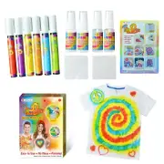 Tie-Dye Kits for Textile Craft Arts Shirt Fabric Canvas Shoes T-Shirt Clothing