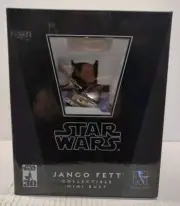 Gentle Giant Star Wars JANGO FETT Mini Bust - Attack Of The Clones 5923/9000 D20