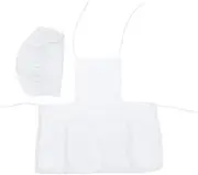 GAROZATION Baby Hundred Days Photo Props Set Adorable Chef Costumes for Newborns Soft Comfortable Stylish Photo Clothing
