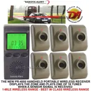 DAKOTA ALERT MTPR-4000 WIRELESS MOTION DETECTOR SECURITY ALARM - 6 SENSORS