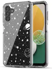 Space Universe hard resin cellphone case for Samsung Galaxy A13 5G Cosmic Retro