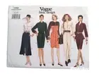 Ladies Peplum Top Skirt Dress Pattern Vogue Basic Design 1469 Sizes 12-16