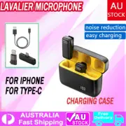 2Mic Wireless Lavalier Microphone For Phone Android iPhone iPad Vlog Live Stream