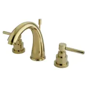 Kingston Brass KS296.EL Elinvar 1.2 GPM Widespread Bathroom - Brass