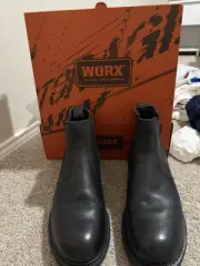 Worx By Redwing Mens Size 12 Chelsea Steel Toe Boots