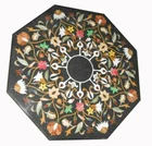 36" Marble Center Table Top Pietra dura work Inlay marquetry handcrafted