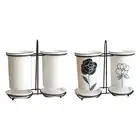 Chopsticks Cage Porcelain Silverware Cutlery Rack Kitchen Utensil Holder