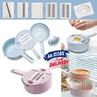 Plastic Julienne Grater Shredder Chopper Grater Vegetable Spiralizer Cutter