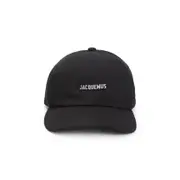 [Jacquemus] Jacquemus-Black La Gadjo Cotton Hat-Donna 58 CM