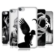 OFFICIAL LOUIJOVERART BLACK AND WHITE HARD BACK CASE FOR APPLE iPOD TOUCH MP3