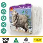 700GSM Merino Winter Wool Quilt Duvet Doona Blanket Single/Double/Queen/King
