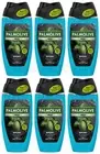 6 PALMOLIVE MEN SPORT 3in1 Shampoo Shower Gel Mint & Cedar Leaf Oils 250ml