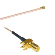 RG178 IPX U.FL to RP-SMA Female PCB Tall Coax RF Cable USA-Ship